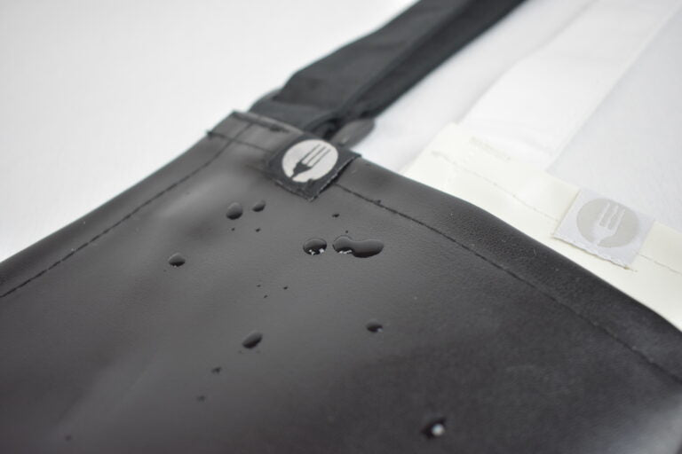 Chef works Short PVC Bib Apron- White