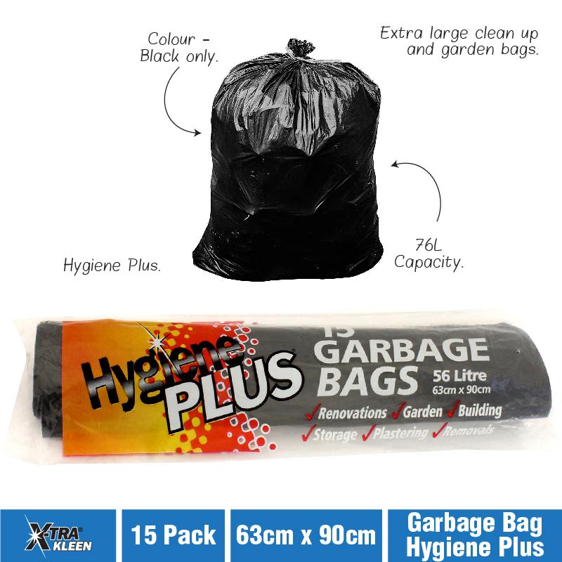 Hygiene Plus Garbage Bag 56L