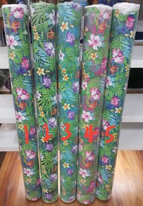 Cotton Printed Fabric width 44/45" $6.60 per metre