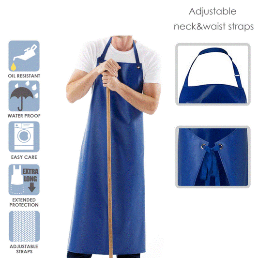 Jb’s Heavy Duty Vinyl PVC BIB Apron for Wet Conditions