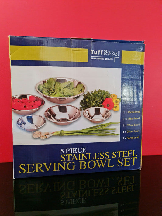 Serving Bowl Set S/S 5pcs