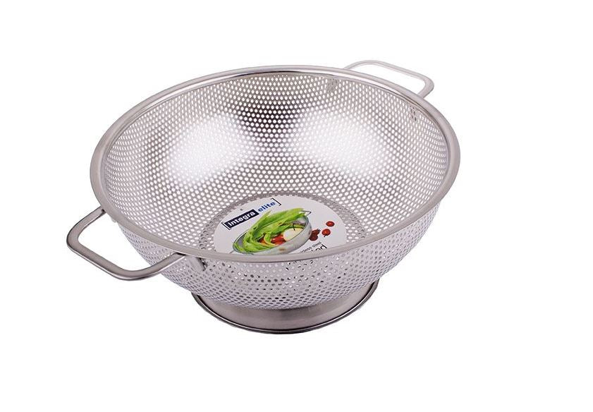 S/S Perforated Colander 22.5 cm