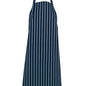 BIB STRIPED APRON WITH POCKET