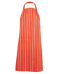 BIB STRIPED APRON WITH POCKET