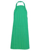 BIB STRIPED APRON WITH POCKET