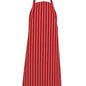 BIB STRIPED APRON WITH POCKET