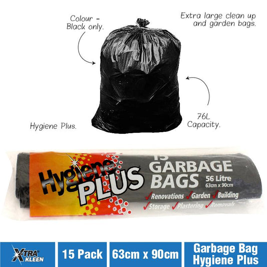 Hygiene Plus Garbage Bag 56L