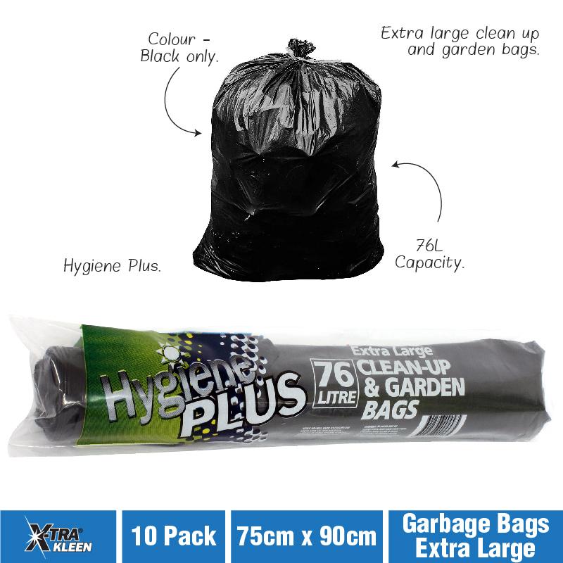 Hygiene Plus Garbage Bag 76L