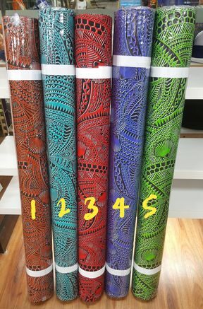 Cotton Printed Fabric width 44/45" $6.60 per meter