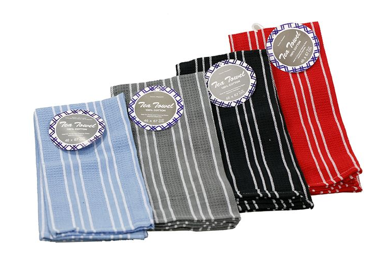 Tea Towel With Stripes