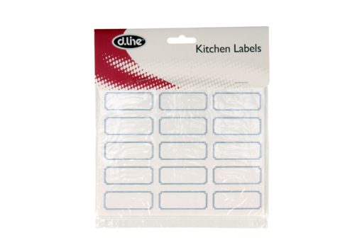 Blank Kitchen Labels